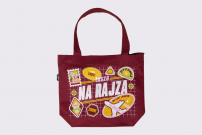 Tasza na rajza z kapsom i zapinano na rajfynszlos - bordo