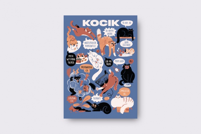 Plakat Kociki