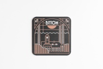 Podkładka korkowo pod kubek BYTOM ŁOBROZEK - kontury