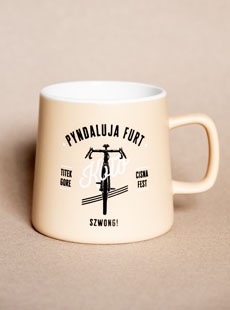 Kubek koło retro