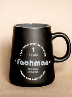 Kubek Fachman Czorny
