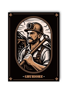 Plakat Grubiorz - mały