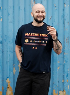 Koszulka chopsko maszketnik kocik
