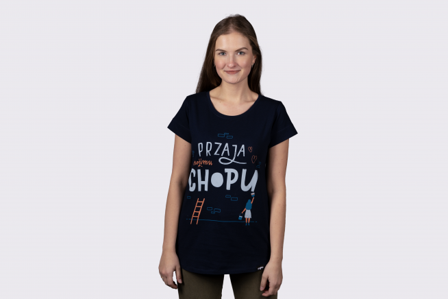 Koszulka Przaja mojimu chopu