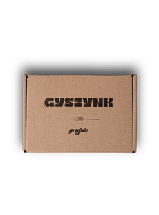 Pudełko ze papyndekla na gyszynk