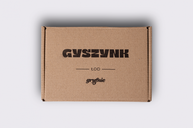 Pudełko ze papyndekla na gyszynk