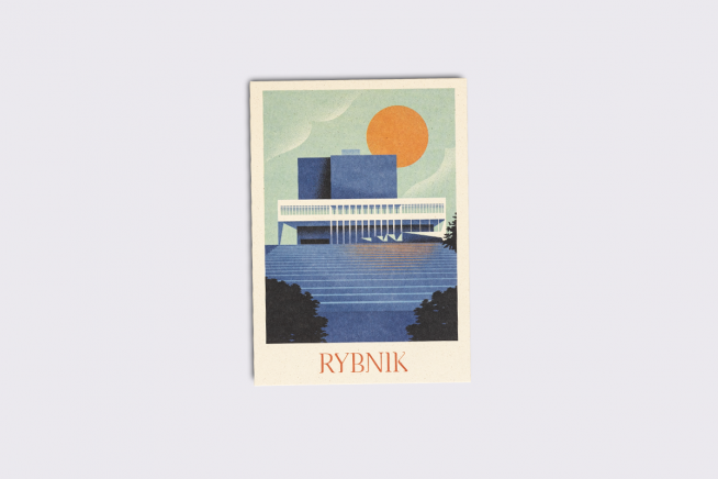 Pocztówka Rybnik