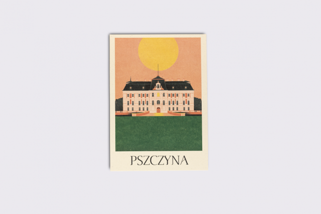 Pocztówka Pszczyna