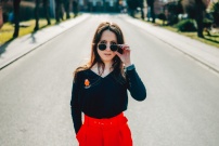 longsleeve babski z haftem bebok