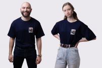 Koszulka Katowice uniseks granatowo