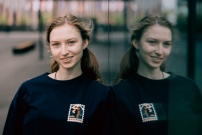 Koszulka Katowice uniseks granatowo