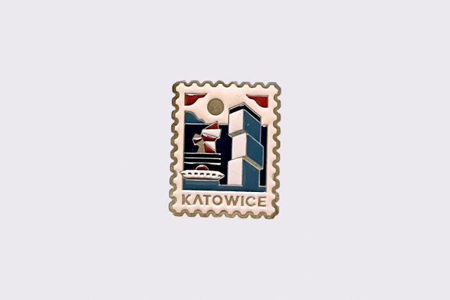 Przipinka emaliowano katowice