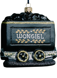 Glaskugla wagonik z wonglem PREORDER