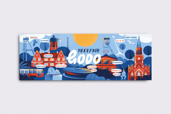 Plakat „Tukej sie godo”