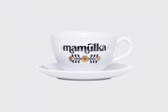 filiżanka ze spodkiym MAMULKA