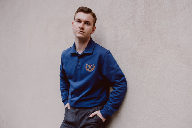 Bluza polo pyrlik i żelozko