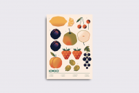 Plakat owoce
