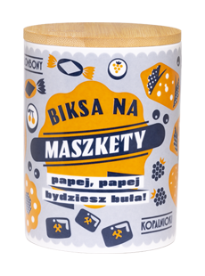 Biksa na maszkety - ceramiczno