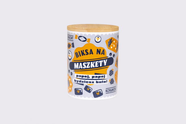 Biksa na maszkety - ceramiczno